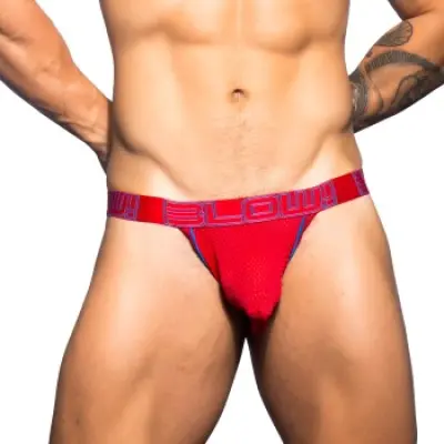Andrew Christian BLOW! Mesh Jock W Almost Naked * Fri Frakt * * Kampanj *