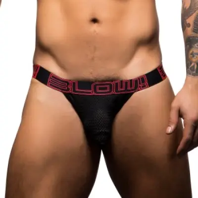 Andrew Christian BLOW! Sexy Mesh Arch Jock * Fri Frakt * * Kampanj *
