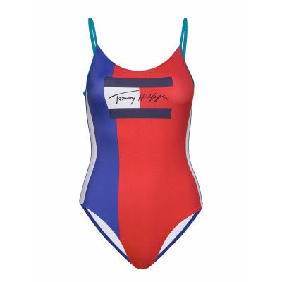 -Piece Baddräkt Badkläder Multi/mönstrad Tommy Hilfiger