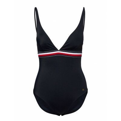 Triangle Piece Rp Baddräkt Badkläder Svart Tommy Hilfiger