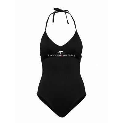 -Piece Rp Baddräkt Badkläder Svart Tommy Hilfiger