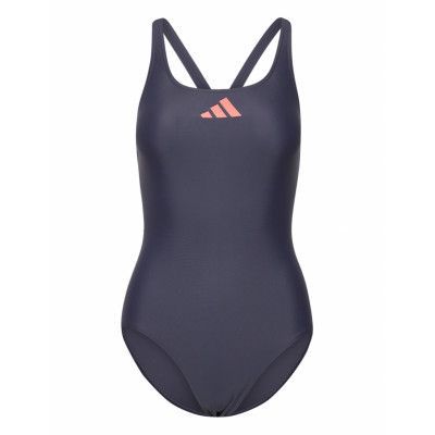 3 Bars Suit Baddräkt Badkläder Blå Adidas Performance