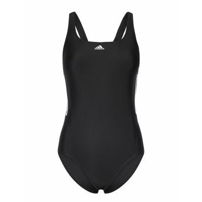 Adidas Performance Adidas Mid 3 Stripes Swimsuit Svart