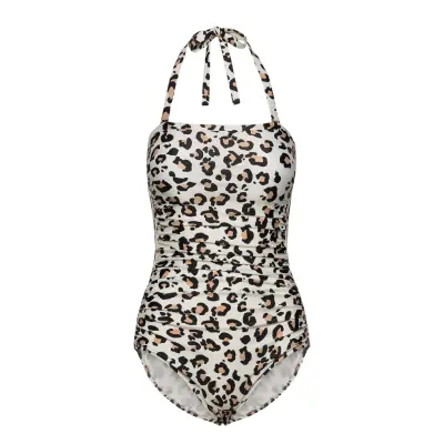 Acapulco Baddräkt Badkläder Beige Scampi