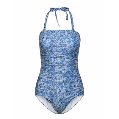 Acapulco Baddräkt Badkläder Blå Scampi