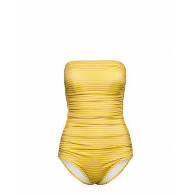 Acapulco Baddräkt Badkläder Gul Scampi