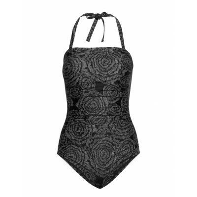 Acapulco Baddräkt Badkläder Svart Scampi