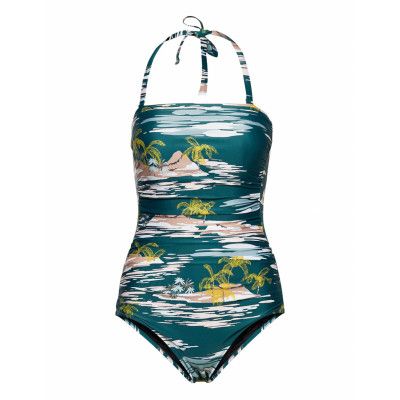 Acapulco Baddräkt Badkläder Multi/mönstrad Scampi