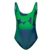 Marimekko Agnetha Unikko Swimsuit Grön