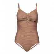 Aliaiw Swimsuit Baddräkt Badkläder Brun InWear