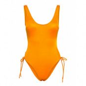 All_In_ Sibu Swimsuit Baddräkt Badkläder Orange Dorina