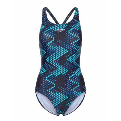 Alov Digital Pbck Af Baddräkt Badkläder Multi/mönstrad Speedo