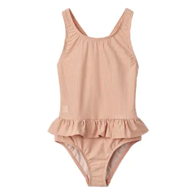 Liewood Amara Stripe Swimsuit Rosa