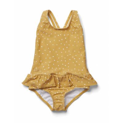 Amara Swimsuit Baddräkt Badkläder Gul Liewood