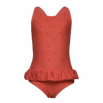 Amara Swimsuit Baddräkt Badkläder Orange Liewood
