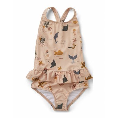 Amara Swimsuit Baddräkt Badkläder Rosa Liewood