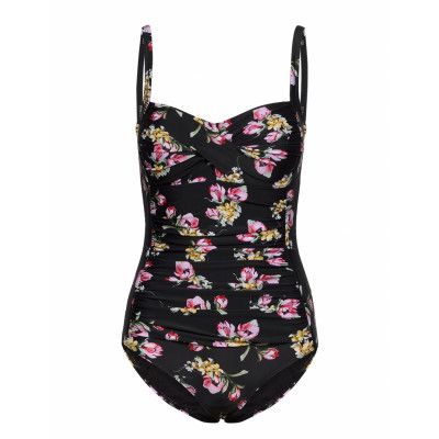 Amber Swimsuit Baddräkt Badkläder Svart Missya