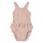 Liewood Amina Baby Printed Swimsuit Korall