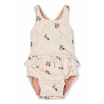 Liewood Amina Baby Printed Swimsuit Kräm