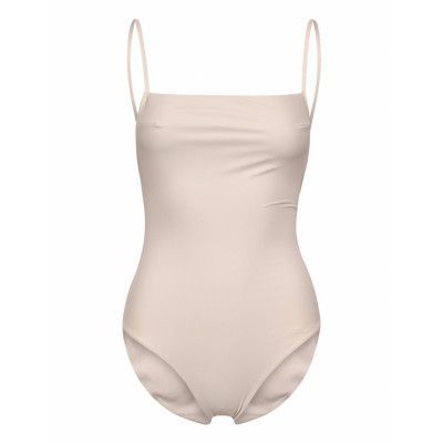 Apollo Baddräkt Badkläder Beige Scampi