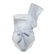 Aqua Swimsuit Baddräkt Badkläder Blue OW Collection