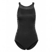 Aqua, Swimsuit Black Baddräkt Badkläder Svart Salming