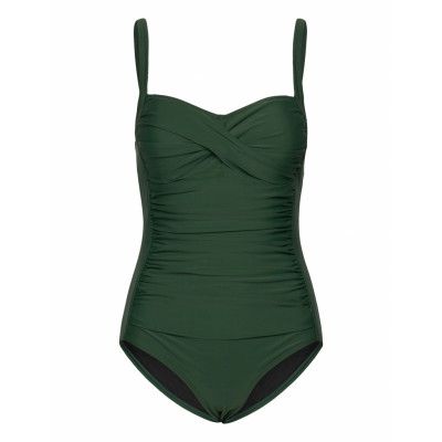 Argentina Swimsuit Baddräkt Badkläder Green Missya