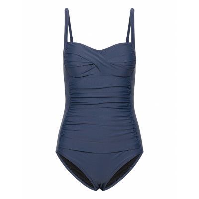 Argentina Swimsuit Baddräkt Badkläder Marinblå Missya