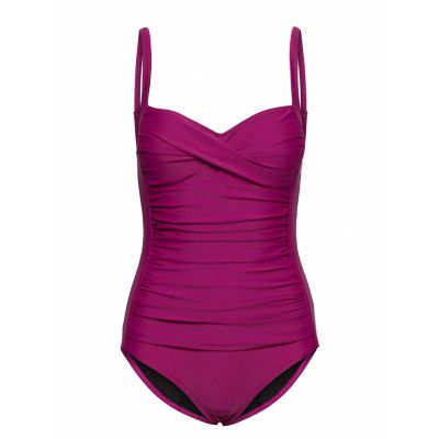Argentina Swimsuit Baddräkt Badkläder Rosa Missya