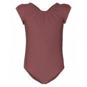 Astrid Swim Suit Upf50+ *Villkorat Erbjudande Baddräkt Badkläder Lila By Lindgren