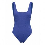 Audny Ella Swimsuit Baddräkt Badkläder Blå Becksöndergaard