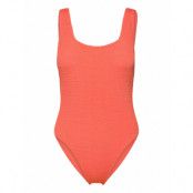 Audny Ella Swimsuit Baddräkt Badkläder Coral Becksöndergaard