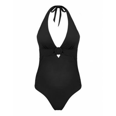 Azzurra Maternity Swimsuit Baddräkt Badkläder Svart Dorina