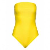 Barbados Swimsuit Baddräkt Badkläder Gul OW Collection