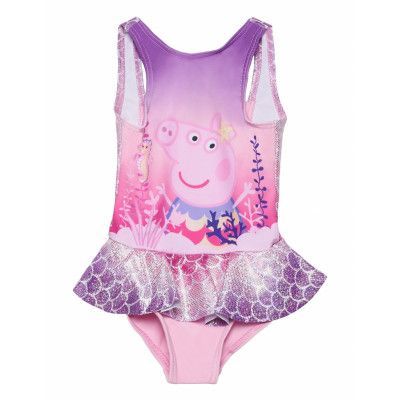 Bath 1pc Gorgeous Skirt Baddräkt Badkläder Rosa Peppa Pig