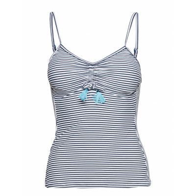 Beach Tops Wireless Tankini Baddräkt Blå Esprit Bodywear Women