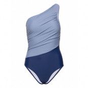 Belize Swimsuit Baddräkt Badkläder Blå Missya