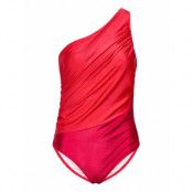 Belize Swimsuit Baddräkt Badkläder Red Missya