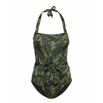 Bianca Swimsuit Baddräkt Badkläder Grön Underprotection