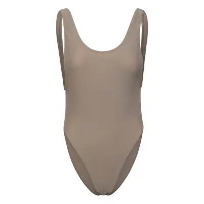 Biarritz Swim Suit Baddräkt Badkläder Beige H2O Fagerholt