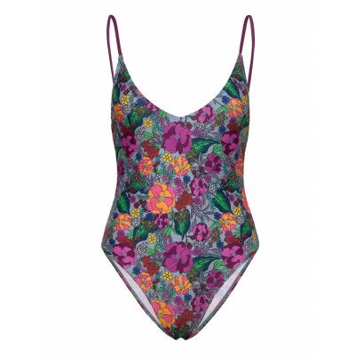 Bluma Swimsuit Baddräkt Badkläder Blå Becksöndergaard