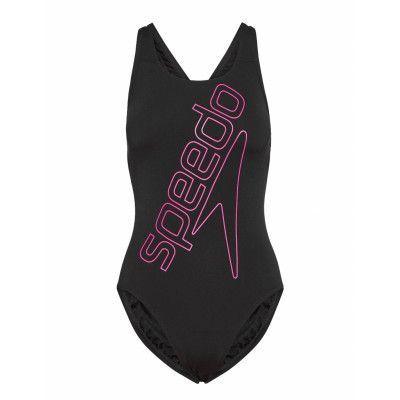 Boomstar Splice Flyback 1P Baddräkt Badkläder Svart Speedo