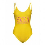 Bora Bora Swimsuit *Villkorat Erbjudande Baddräkt Badkläder Gul Svea