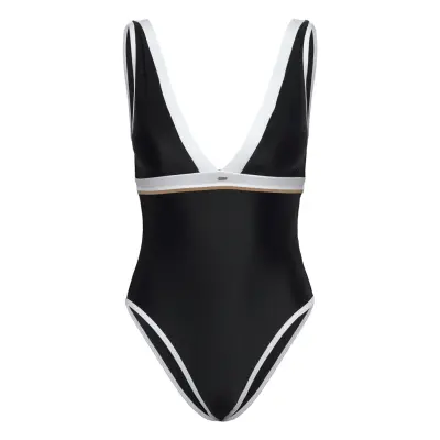 BOSS Boss Codes Swimsuit Svart
