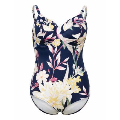 Botanical Leaf Ow 02 Baddräkt Badkläder Multi/mönstrad Triumph