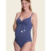 Cache Coeur Maternity Swimsuit One Piece Manitoba - Blue - 40