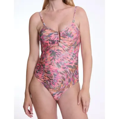 Cache Coeur Maternity Swimsuit One Piece Paradise - Pink - M