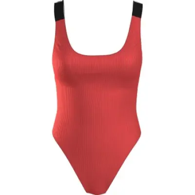 Calvin Klein Intense Power Rib Scoop Plus Swimsuit