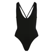 Calvin Klein Plunge Piece Svart