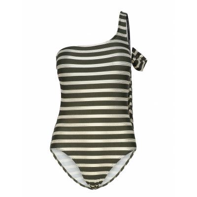 Capri Shine Swimsuit Baddräkt Badkläder Grön Missya